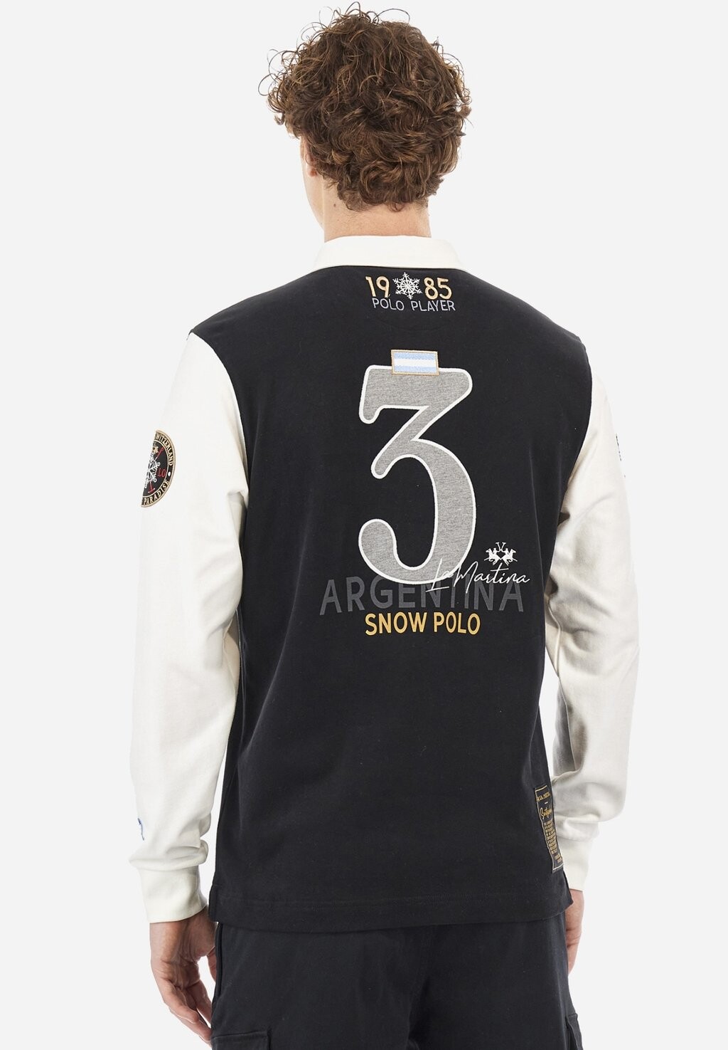 

Рубашка поло LONG-SLEEVED POLO SHIRT La Martina, мультиколор