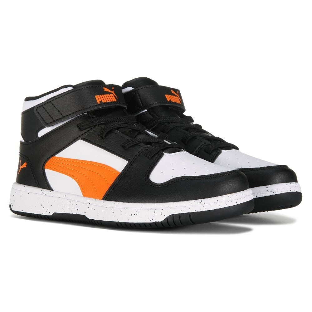 

Детские высокие кеды Rebound Layup Little Kid Puma, белый