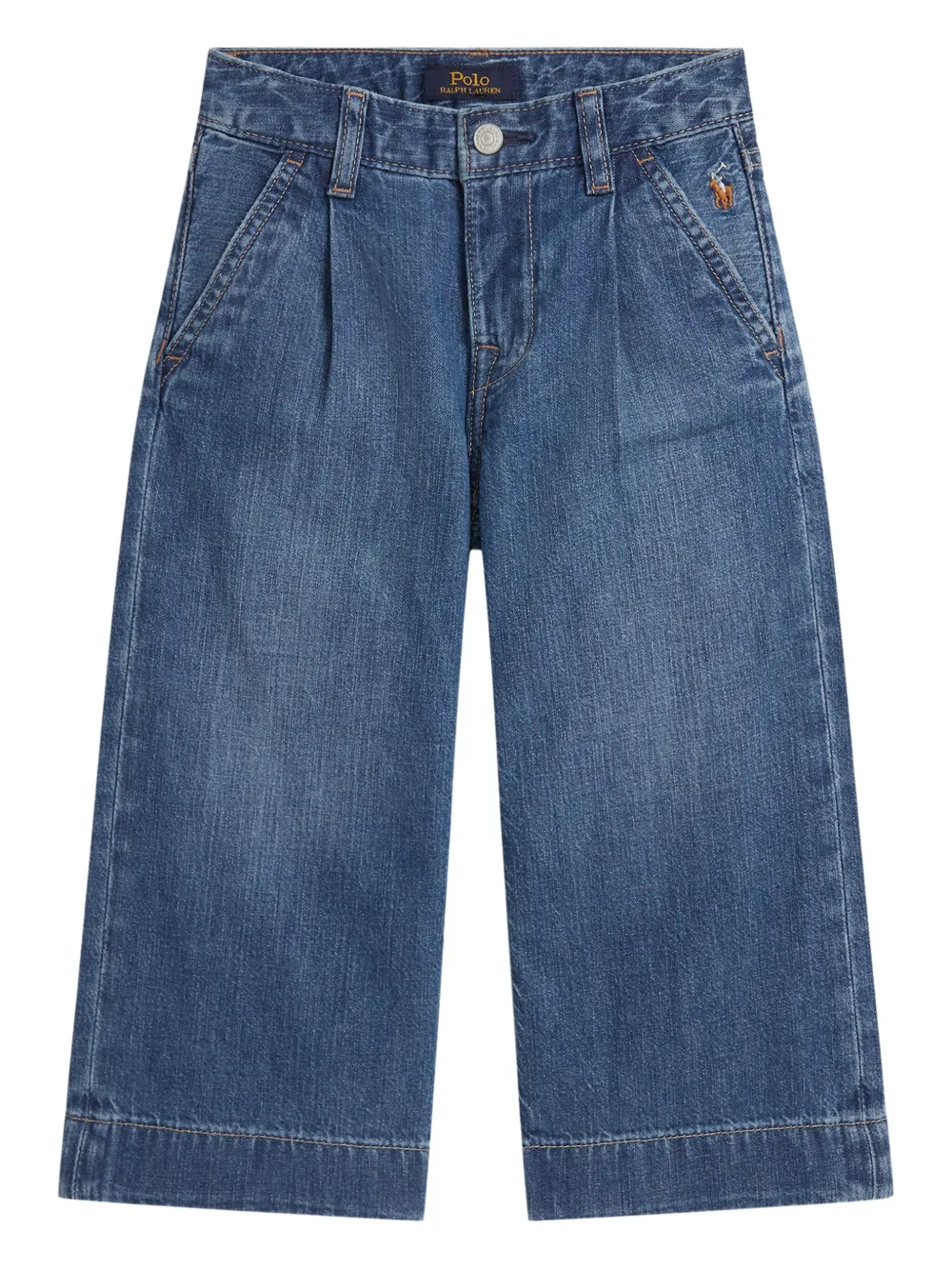 

Джинсы со складками POLO RALPH LAUREN KIDS, синий