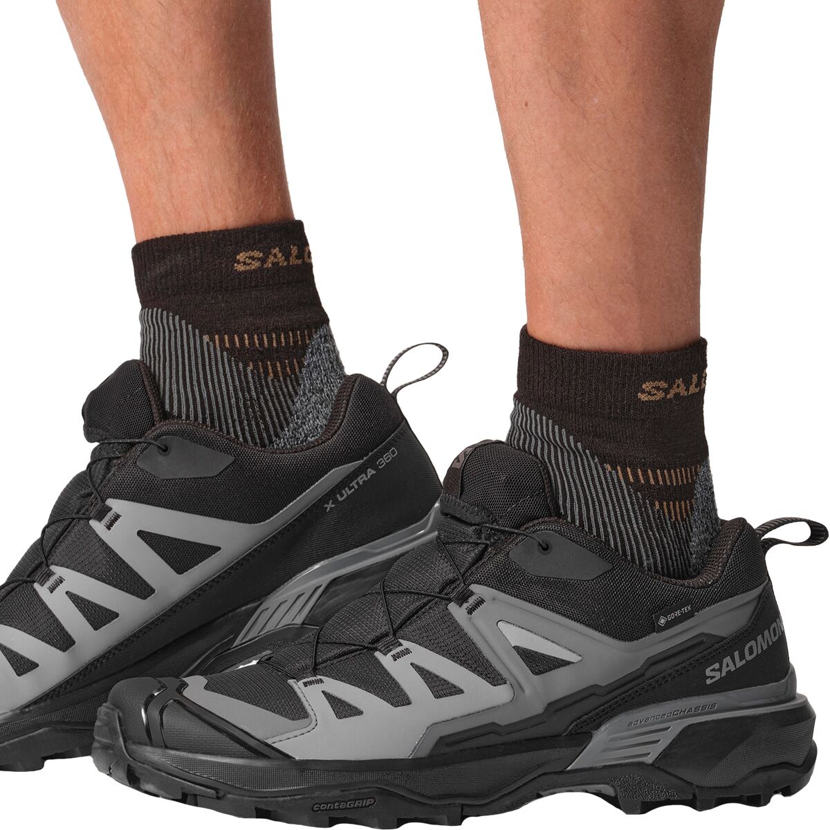 Туристический ботинок X Ultra 360 GTX Salomon, мультиколор — фото 4