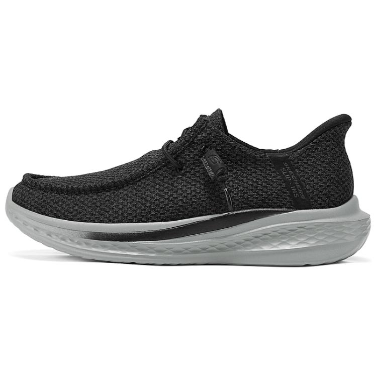 

Skechers Низкие повседневные туфли SLADE, мужские, черно-серые