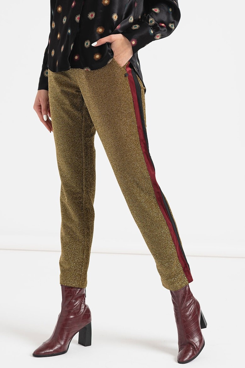 

Брюки из блестящей ткани Scotch & Soda, желтый