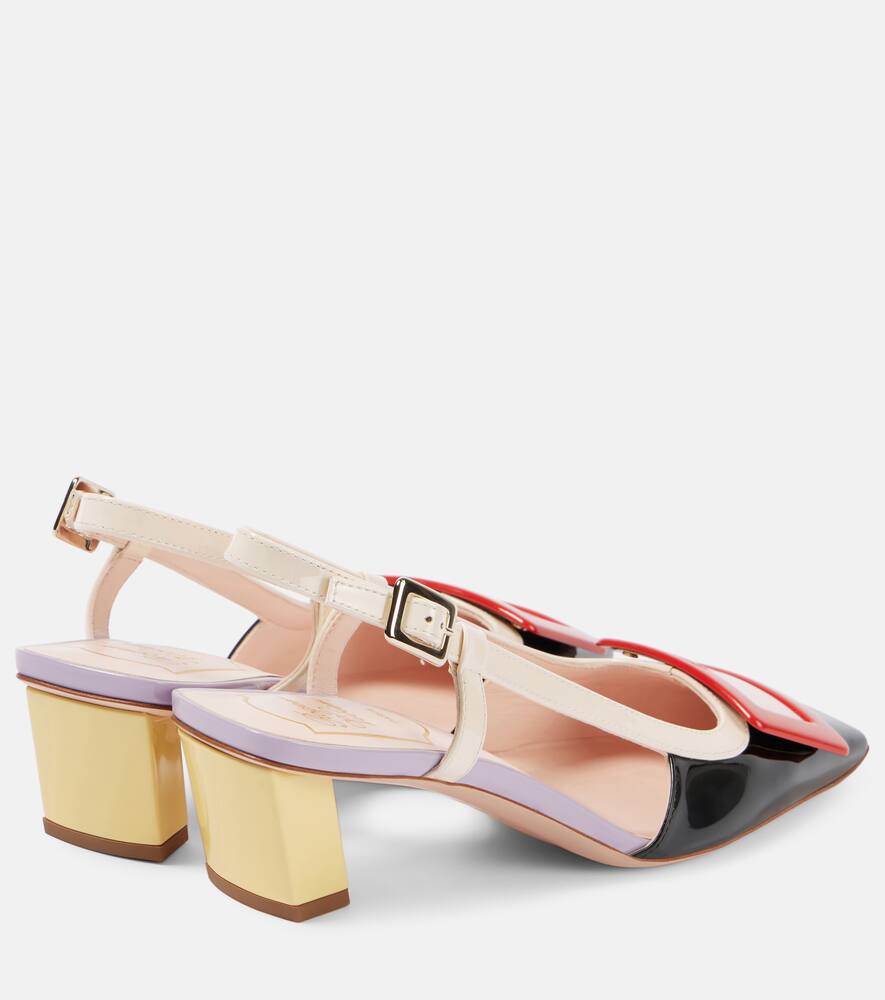Босоножки Belle Vivier 45 на ремешке из кожи Roger Vivier, B999+M427+L028+G020+C019 — фото 2