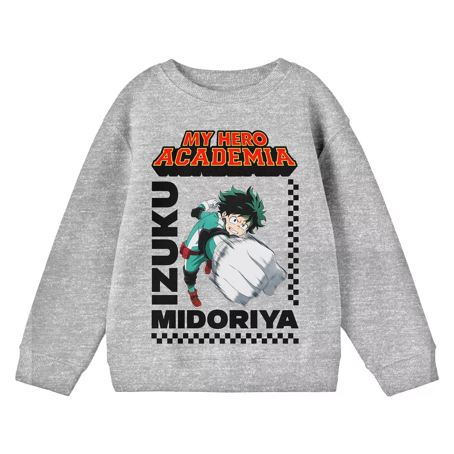 

Футболка с длинными рукавами и рисунком My Hero Academia Izuku для мальчиков 8–20 лет Licensed Character