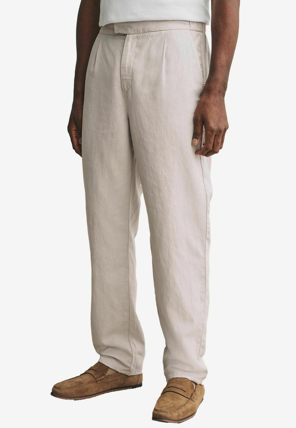 

Брюки REGULAR FIT - SIGNATURE SOFT TOUCH Next, светло-серый