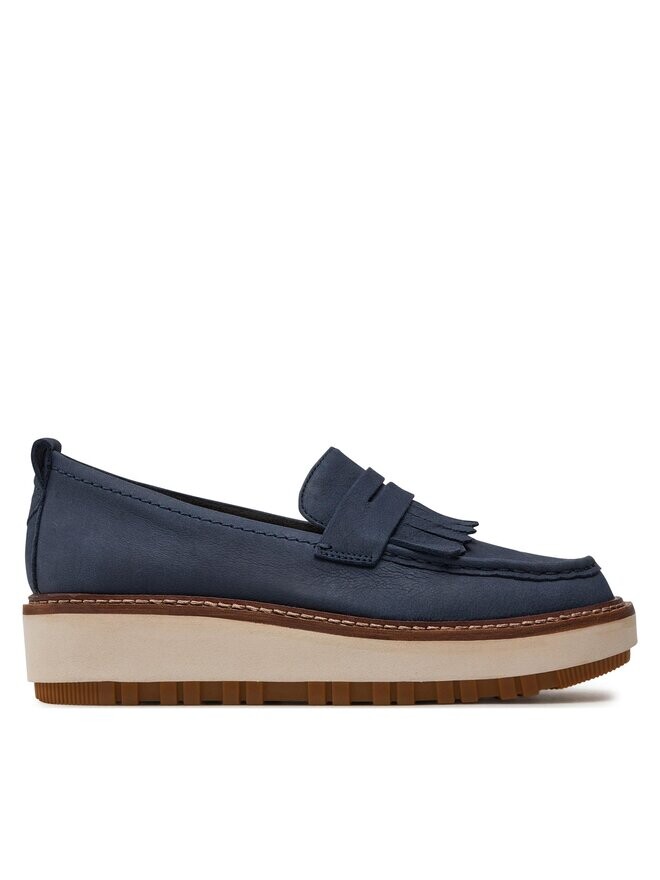 

Мокасины Clarks, темно-синий