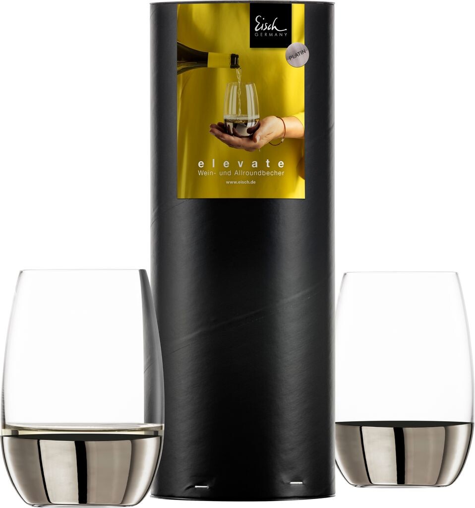 

Eisch 2 круглых/винных чашки для белого вина 500/91 платина i.GR ELEVATE 15009916