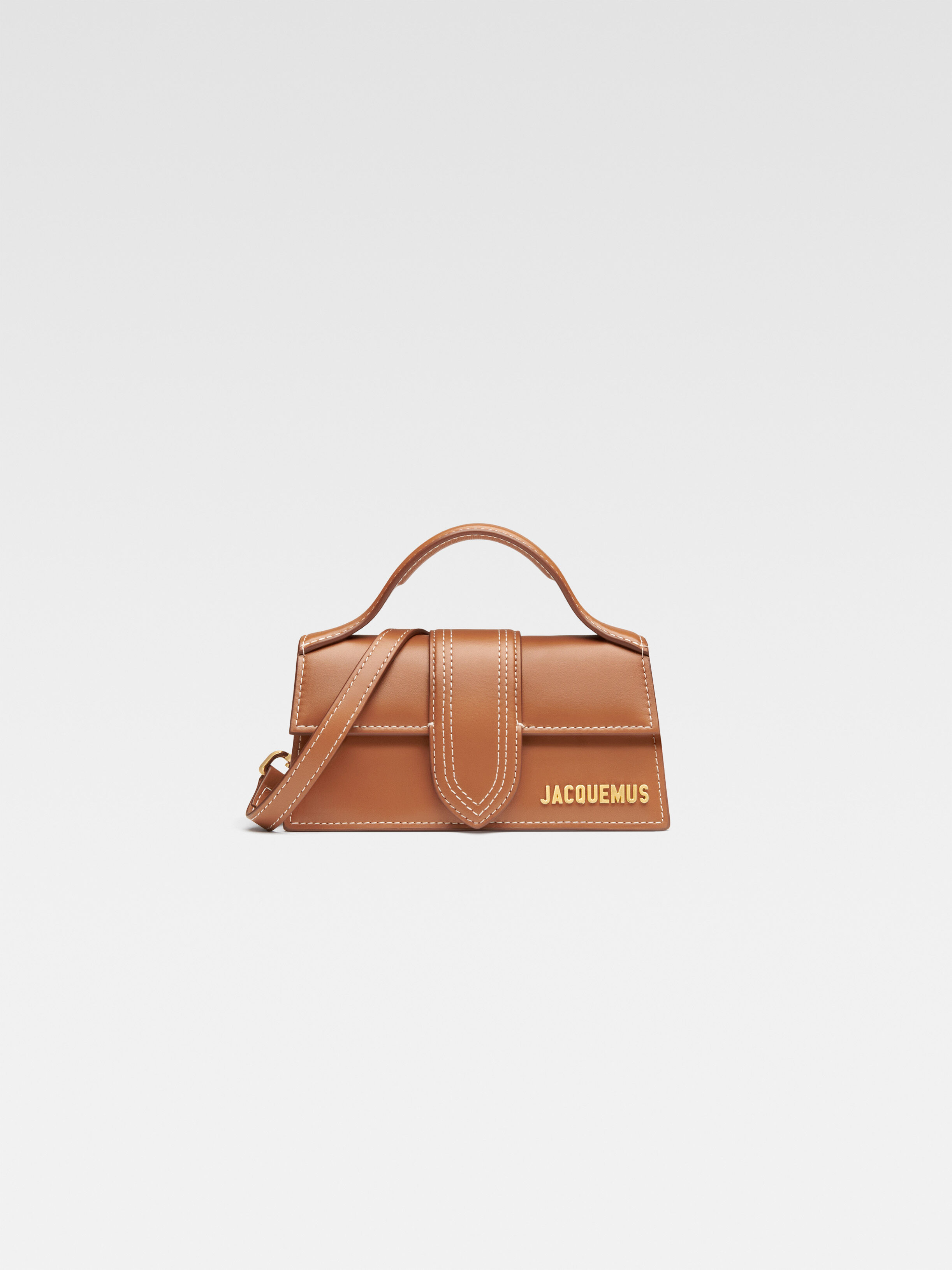 

Маленькая сумка с клапаном JACQUEMUS The Bambino, светло-коричневый