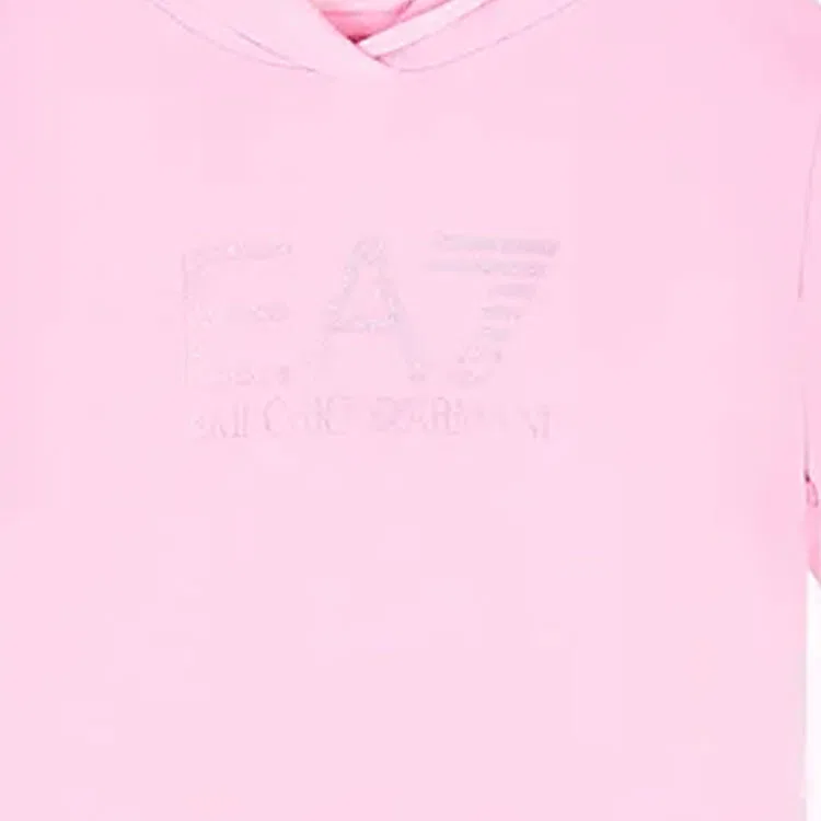 Свитшот EMPORIO ARMANI EA7 Kids' розовый — фото 4
