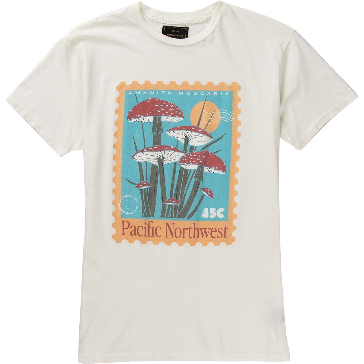 

Футболка Pacific nw Original Retro Brand, белый