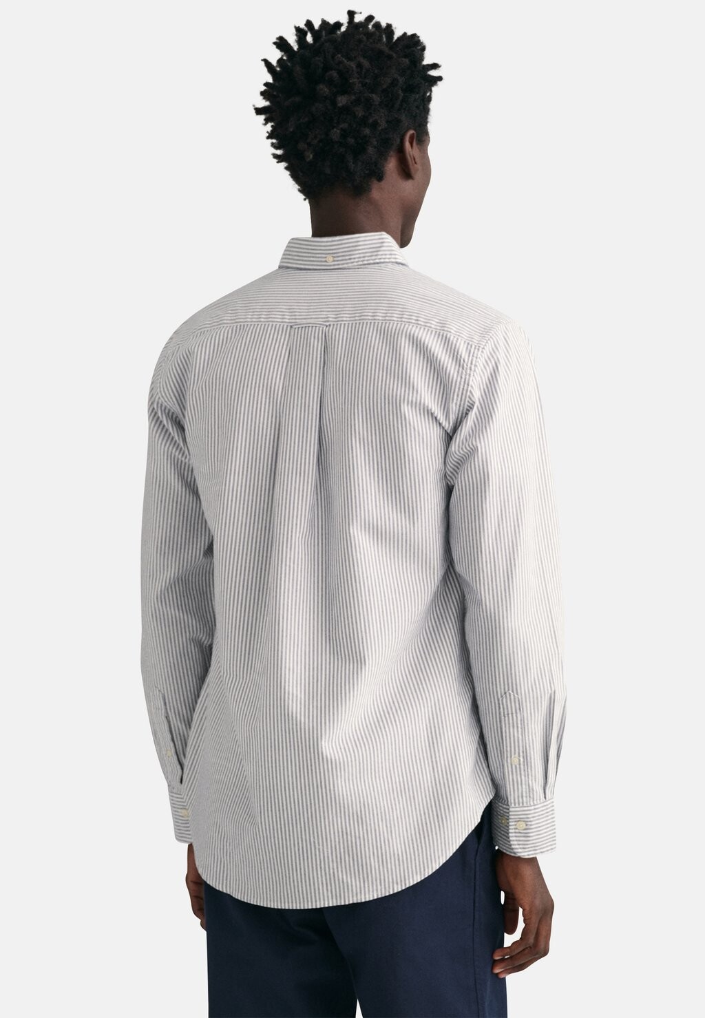 Рубашка Reg Oxford Banker GANT, цвет persian blue — фото 3
