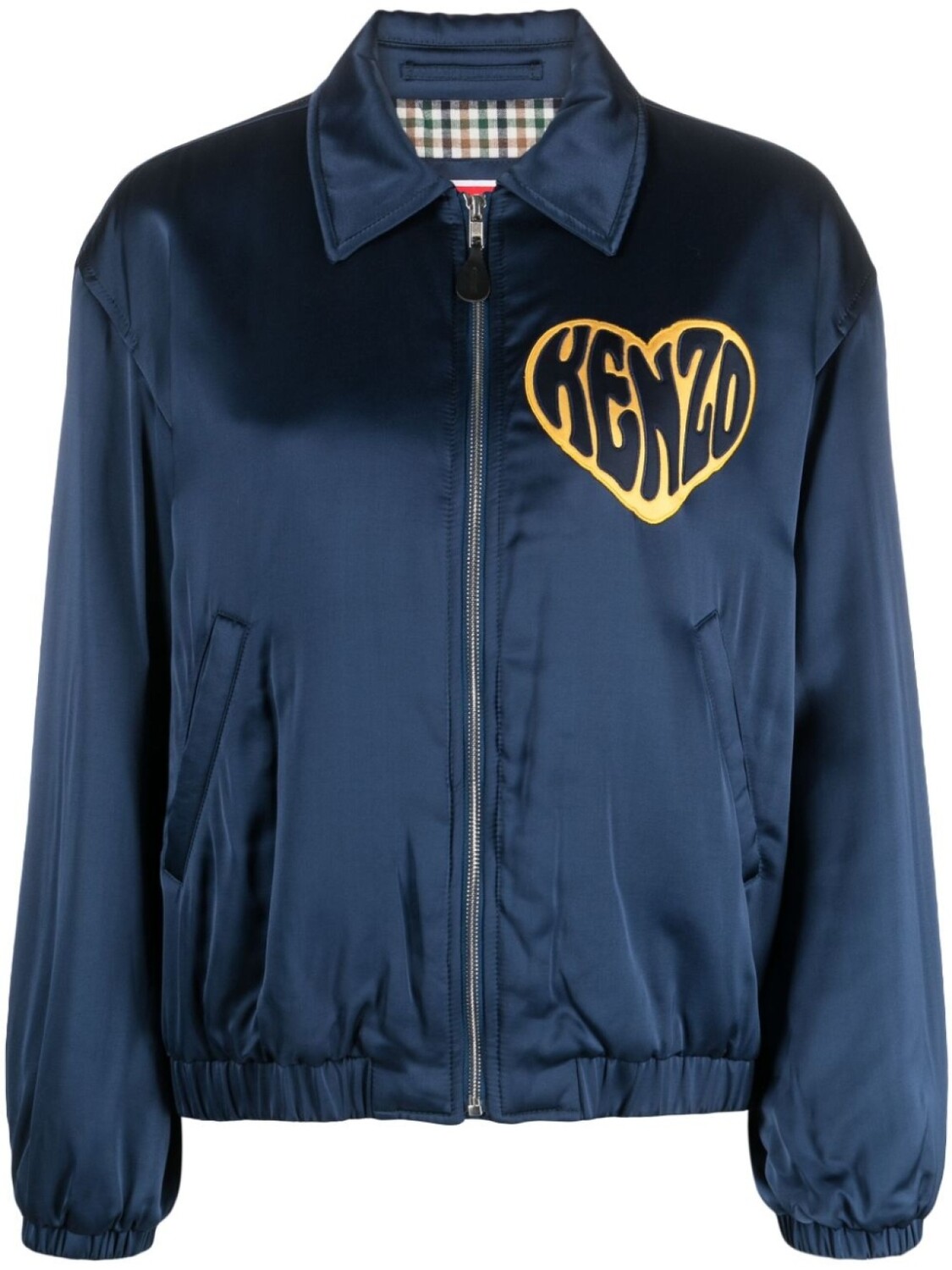 

Kenzo бомбер с нашивкой, синий