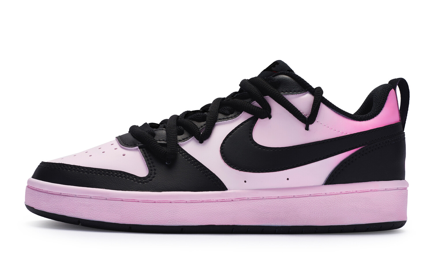 

Кроссовки Nike Court Borough Series Skateboard Shoes Women's Low-Top Black Pink