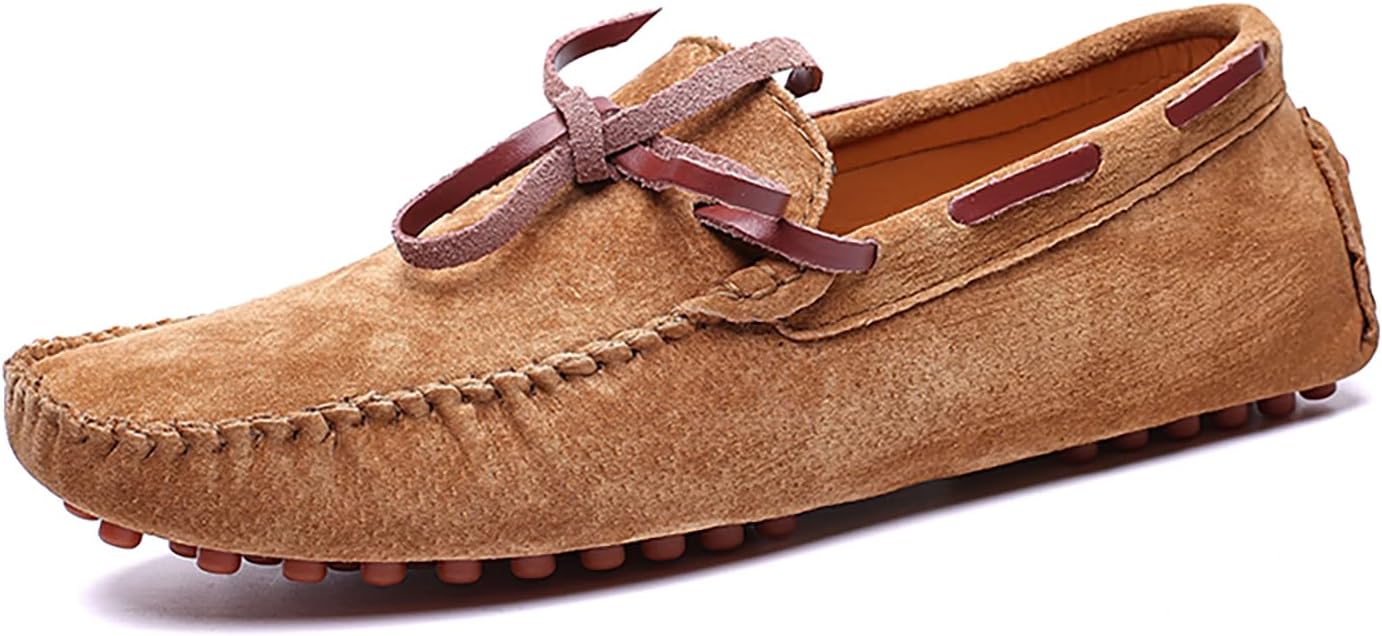 

Мужские повседневные лоферы, стильные вождение мокасины, удобные кроссовки Generic, коричневый