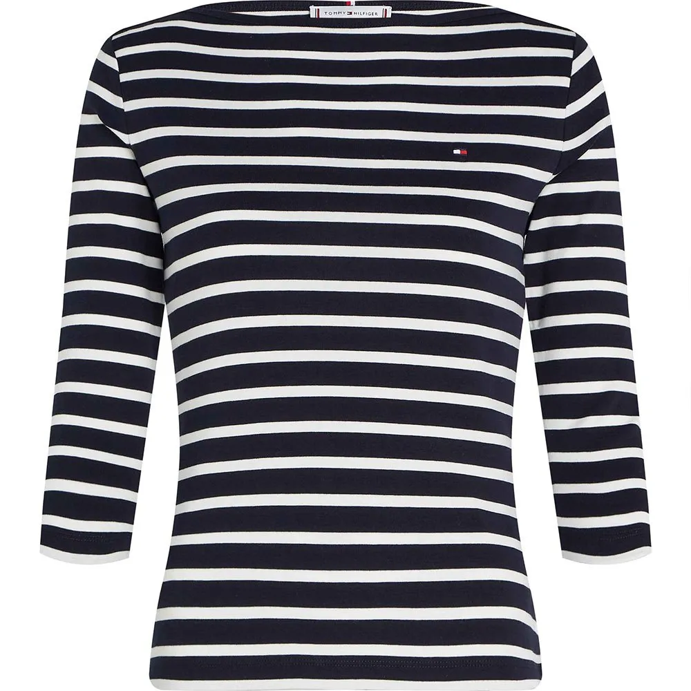 

Футболка Tommy Hilfiger New Cody Slim 3/4 sleeve, разноцветный