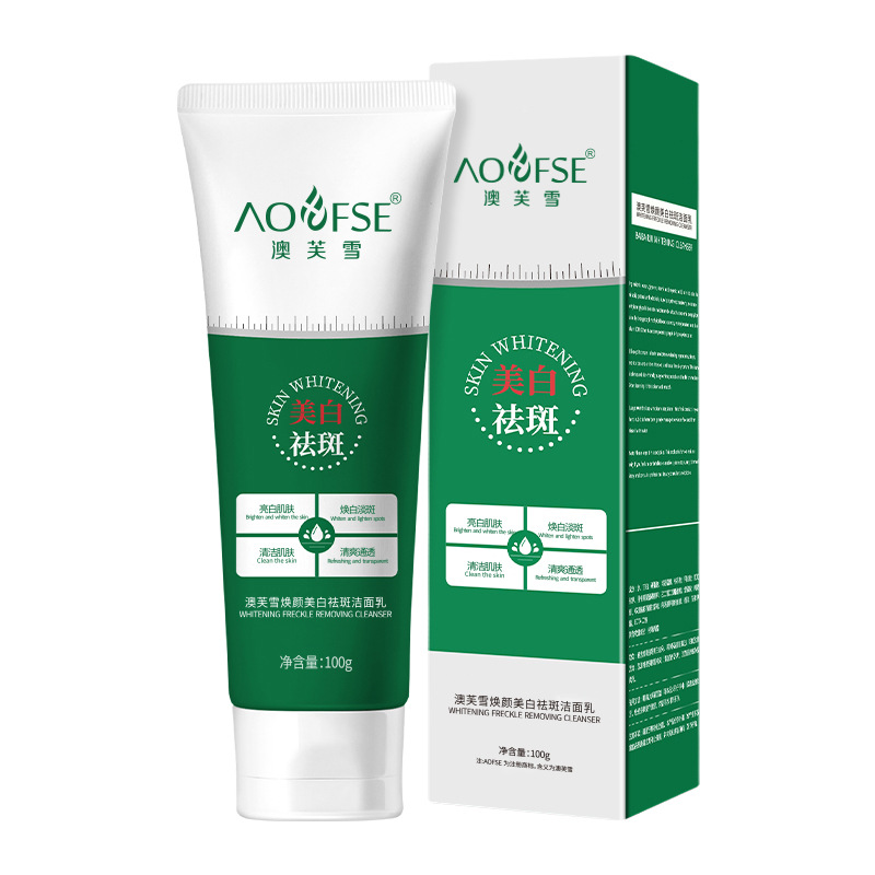 

AOFUXUE Очищающее молочко для отбеливания и удаления темных пятен осветляющее темные пятна увлажняющее 100г