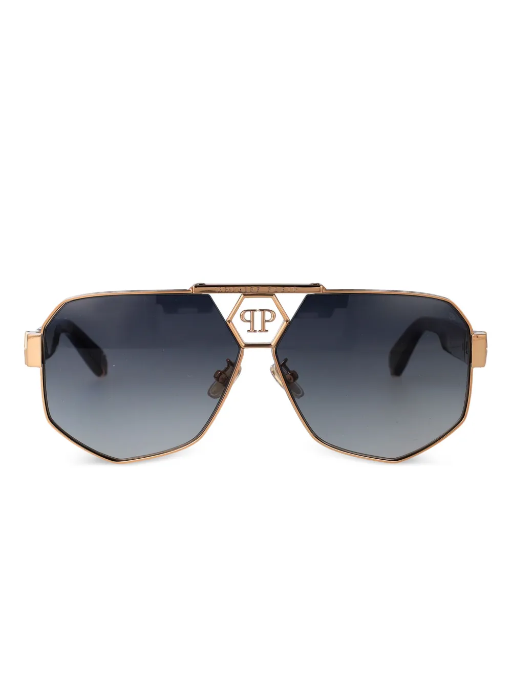 

Солнцезащитные очки SPP107M08FC ЗОЛОТОЙ ЧЕРНЫЙ Philipp Plein