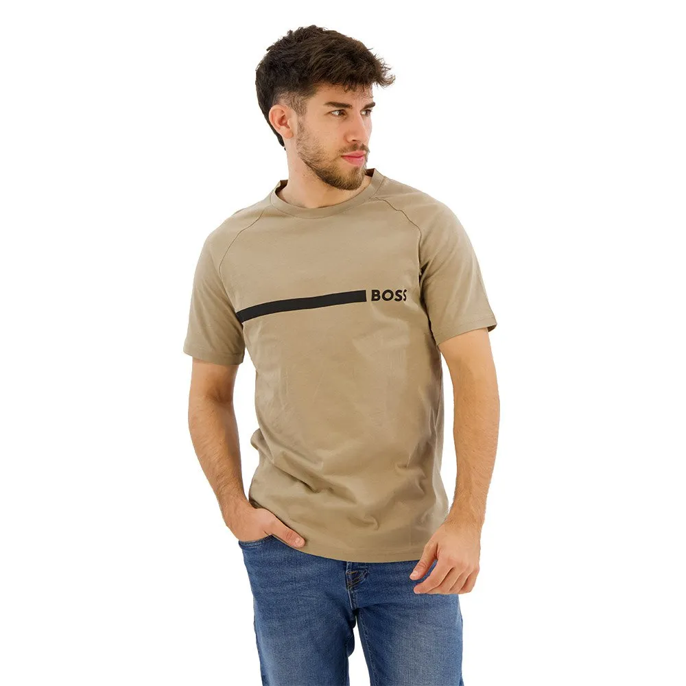 

Футболка BOSS 10249533 Slim Fit, бежевый