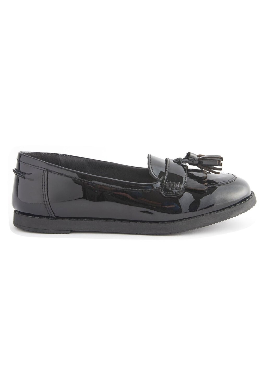 

Туфли без шнурков School Tassel Wide Fit Next, цвет black patent