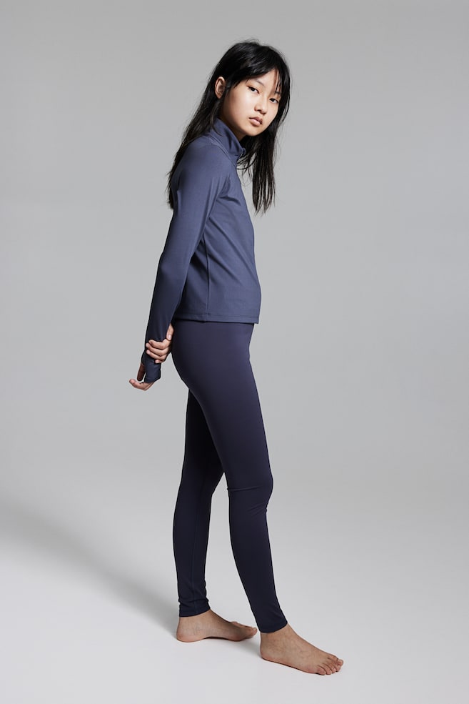 

Спортивные леггинсы из softmove H&M, синий