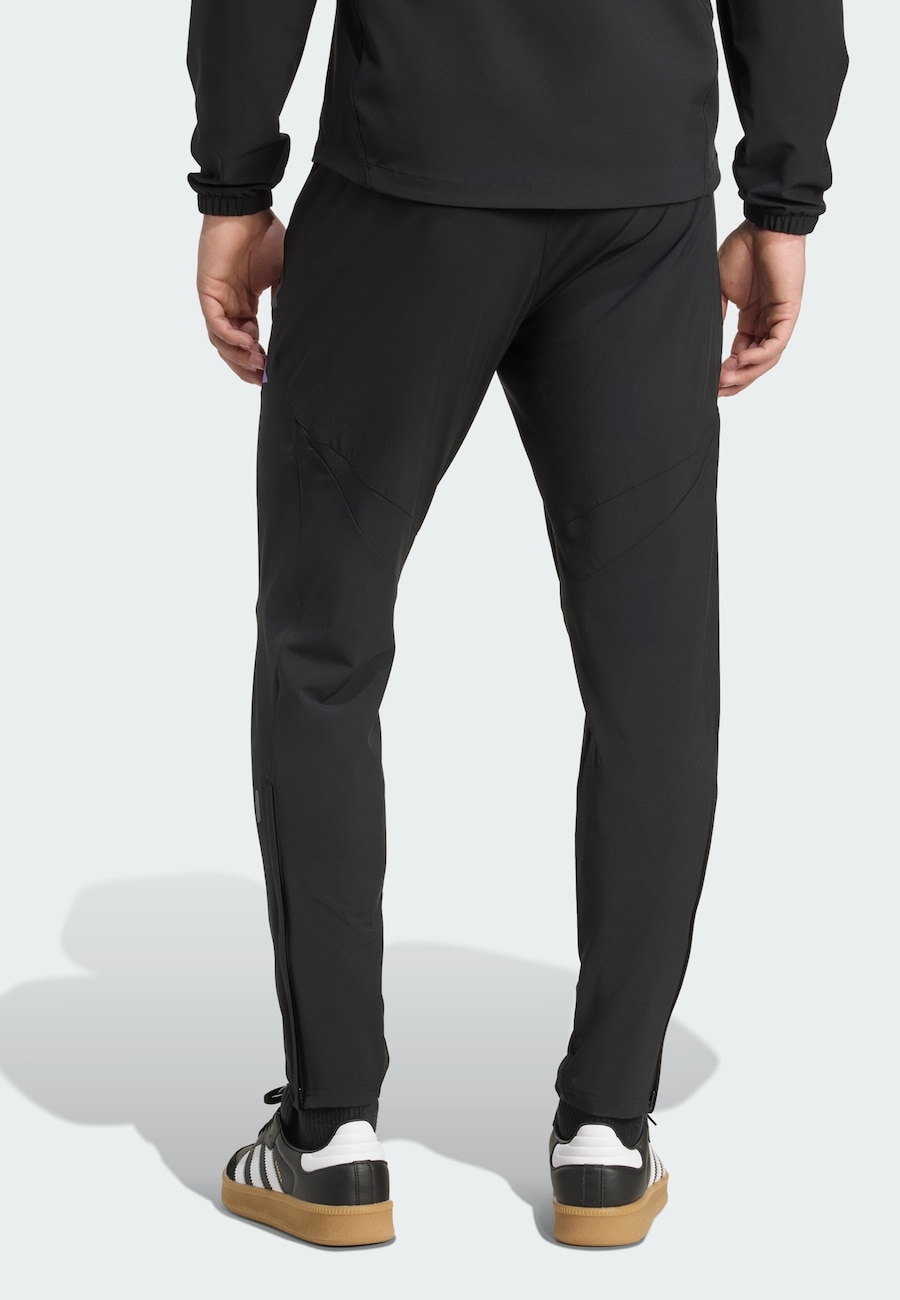 Зауженные спортивные брюки ADIDAS PERFORMANCE Manchester United Tiro 25, черный — фото 3