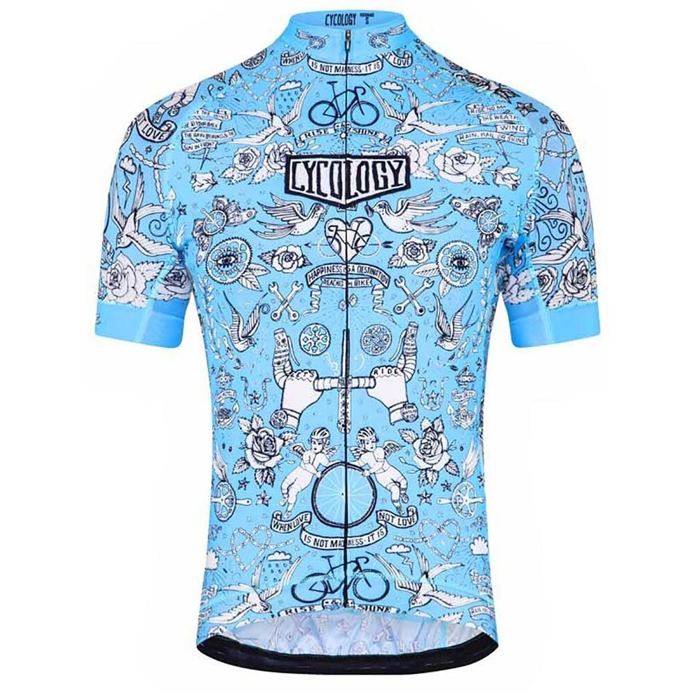 

Джерси с коротким рукавом Cycology Velo Tattoo, синий