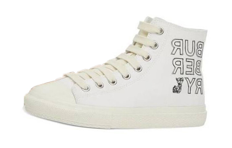 

Кроссовки детские Burberry PS High-top, белый