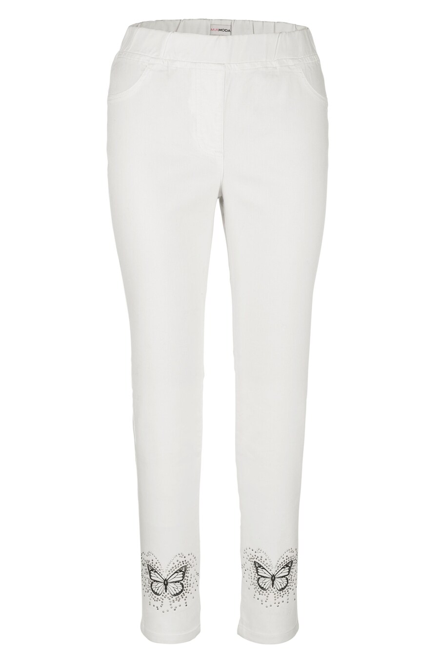 

Тканевые брюки MIAMODA Regular Pants, белый