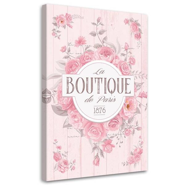 

Картина арт-принт KUNSTLOFT La Boutique de Paris 1876, светло-розовый