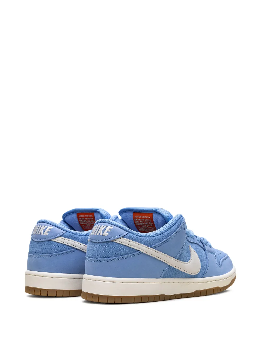 Кроссовки SB Dunk Low Pro University Blue/Gum Nike, синий — фото 3