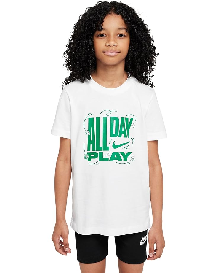 

Футболка Nike Kids Sportswear All Day Play T-Shirt, белый