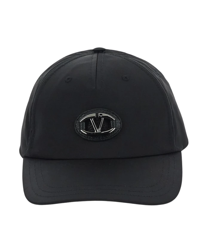 

Кепка из полиэстера с логотипом Valentino Garavani, черный