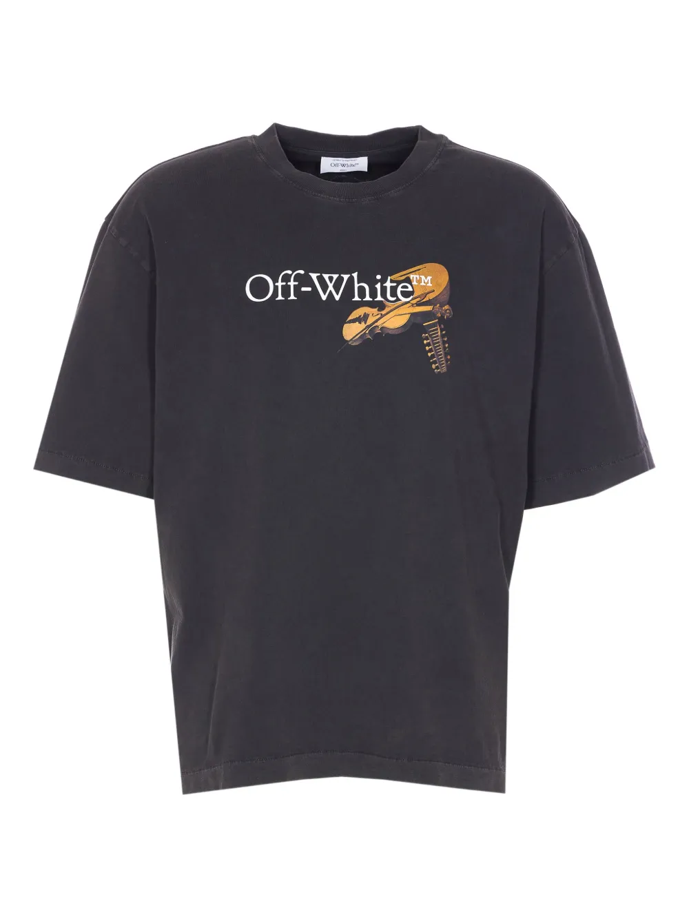 

Футболка с графическим принтом OFF-WHITE, черный