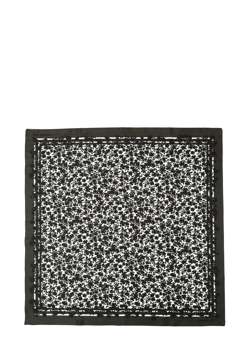 

Шарф OVERGROWN FLORAL SQUARE MICHAEL Michael Kors, черный