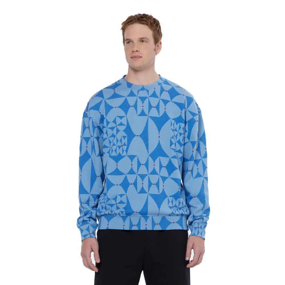 

Толстовка Scotch & Soda 180321 Aop Relaxed Fit, синий