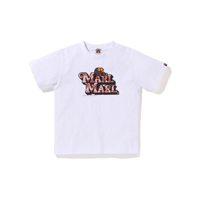 Футболка FW25 для детей 3-7 лет A BATHING APE, черный — фото 4