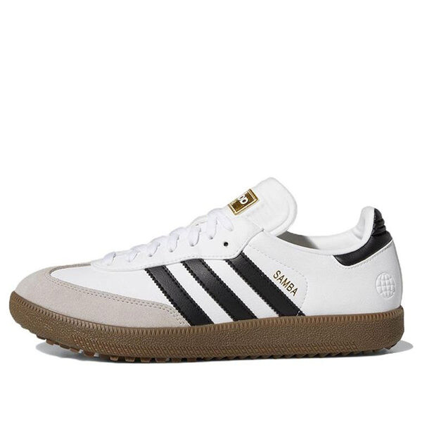 

Кроссовки samba og spikeless golf le 'white black gum' Adidas, белый