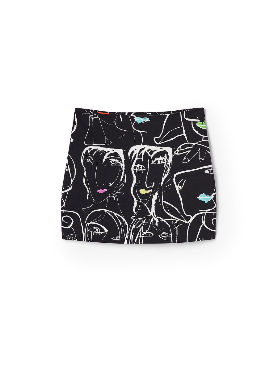 

Юбка мини Desigual Skirt, черный