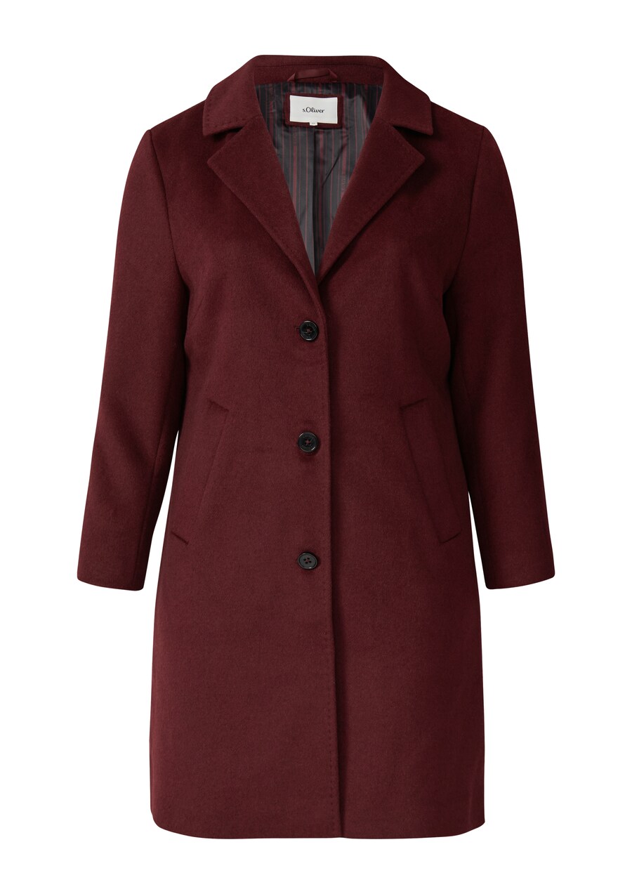 

Демисезонное пальто s.Oliver, Bordeaux