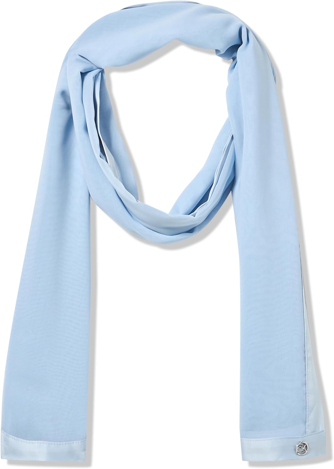

Легкий женский шарф-накидка Calvin Klein, Dusty Blue