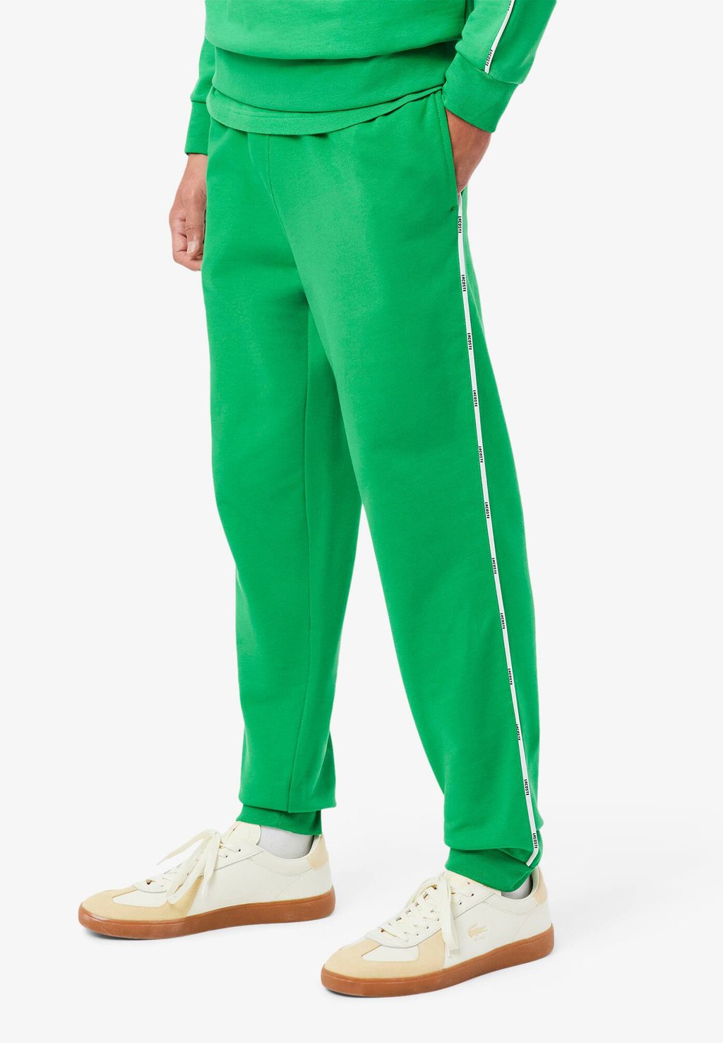 

Спортивные брюки PANT TAPE Lacoste Sport, зеленый