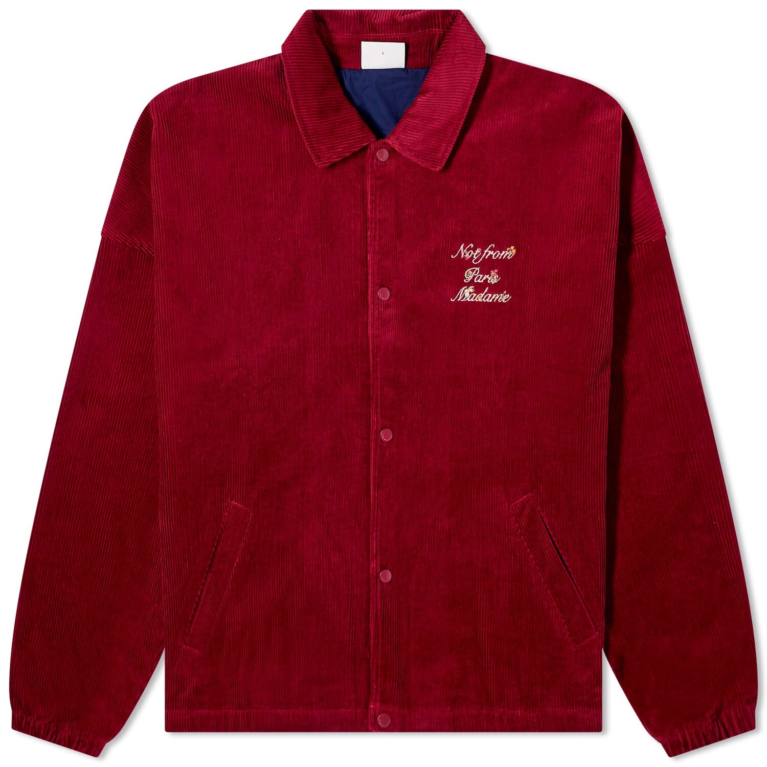 

Куртка Drôle De Monsieur Presented By End. Corduroy, бордо