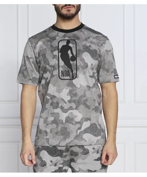 

Футболка Boss x NBA Camo Regular fit Boss Orange, серый