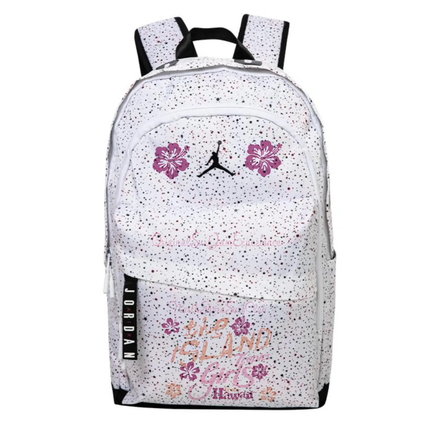 

Jordan Полиэстеровый рюкзак унисекс белый, Girls