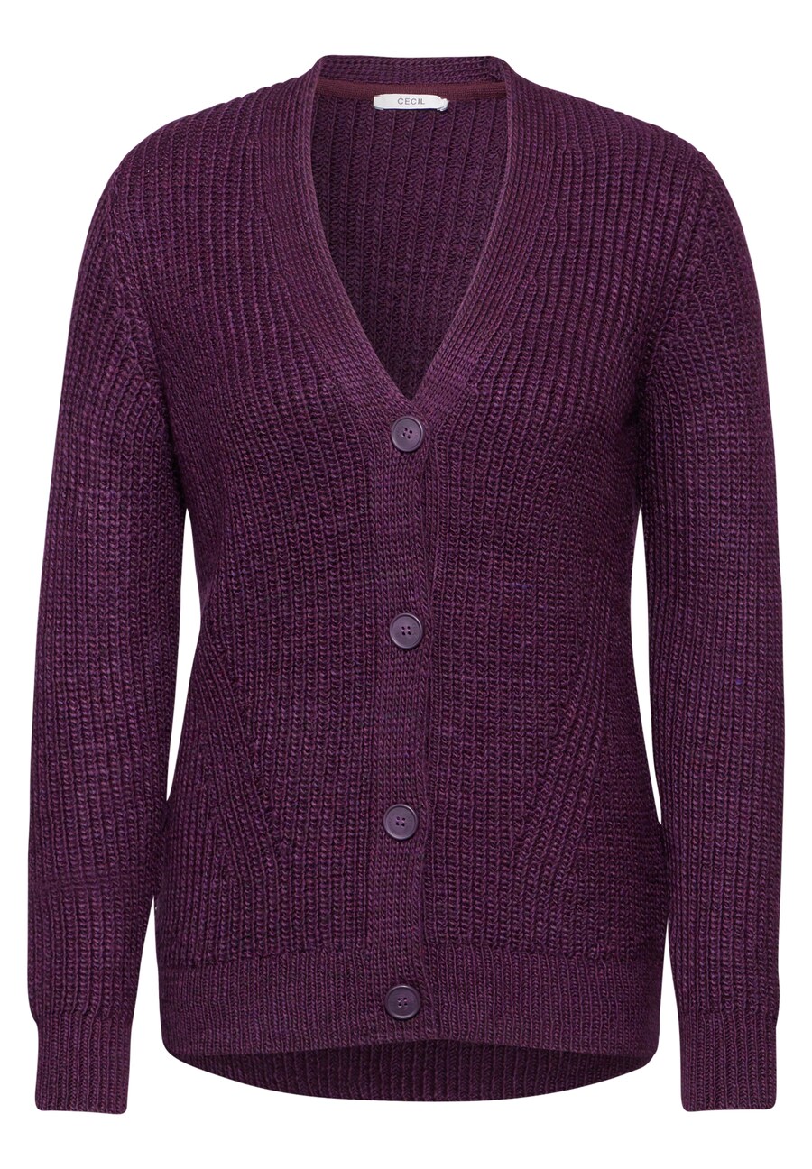 

Вязаный кардиган CECIL Knit Cardigan, цвет berry