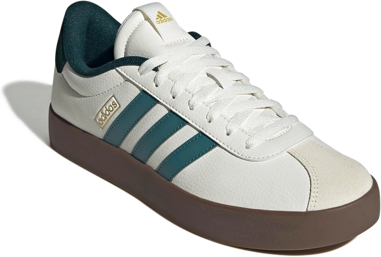 Мужские кроссовки Adidas Vl Court 3.0, Core White Preloved Teal Aurora Ivy — фото 3