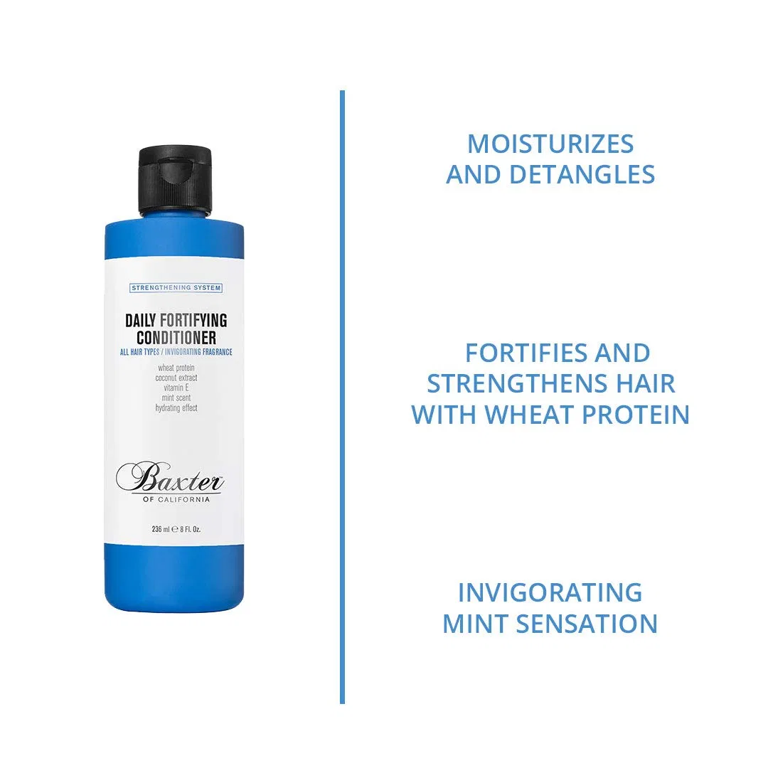 Ежедневный укрепляющий кондиционер Baxter of California Daily Fortifying Conditioner, 473 мл Baxter Of California — фото 4