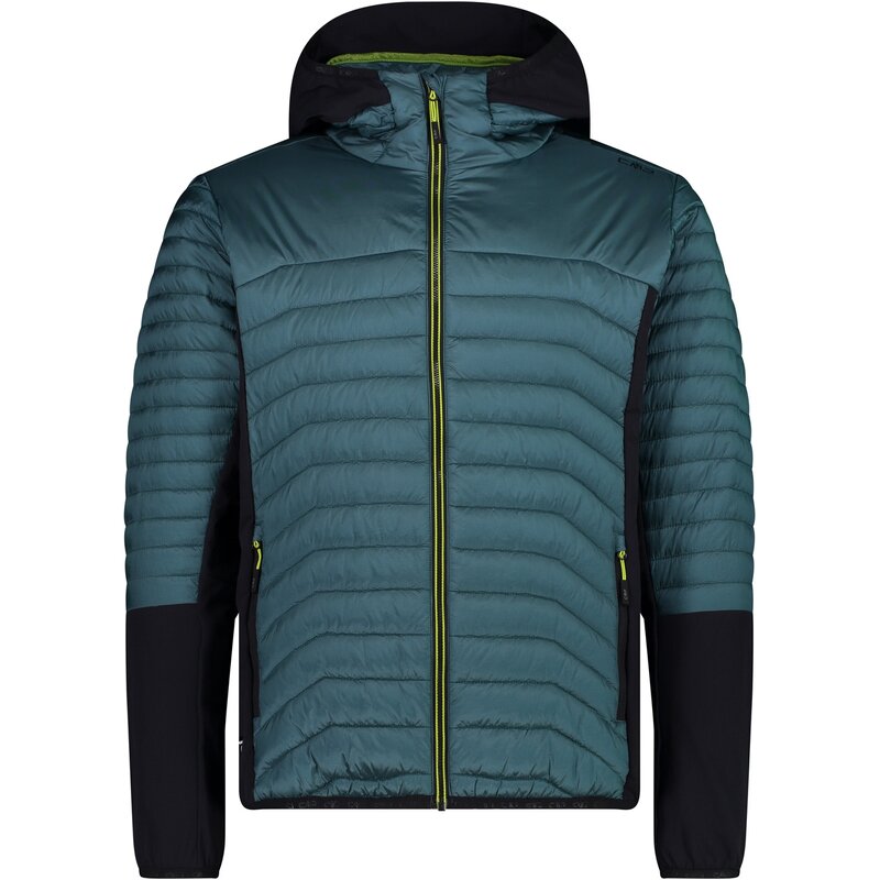 

Куртка мужская куртка гибридная с фиксированным капюшоном Cmp, цвет lichen