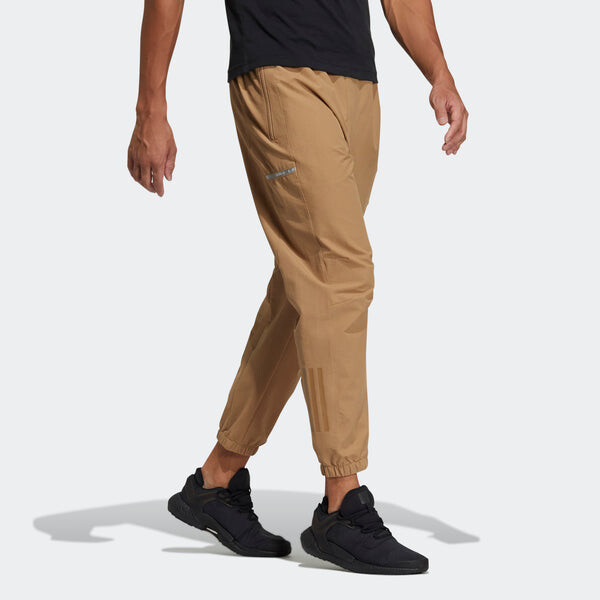 Спортивные штаны adidas TH PNT WV ID Adjustable Belt Casual Sports Long Pants Yellow, желтый — фото 3