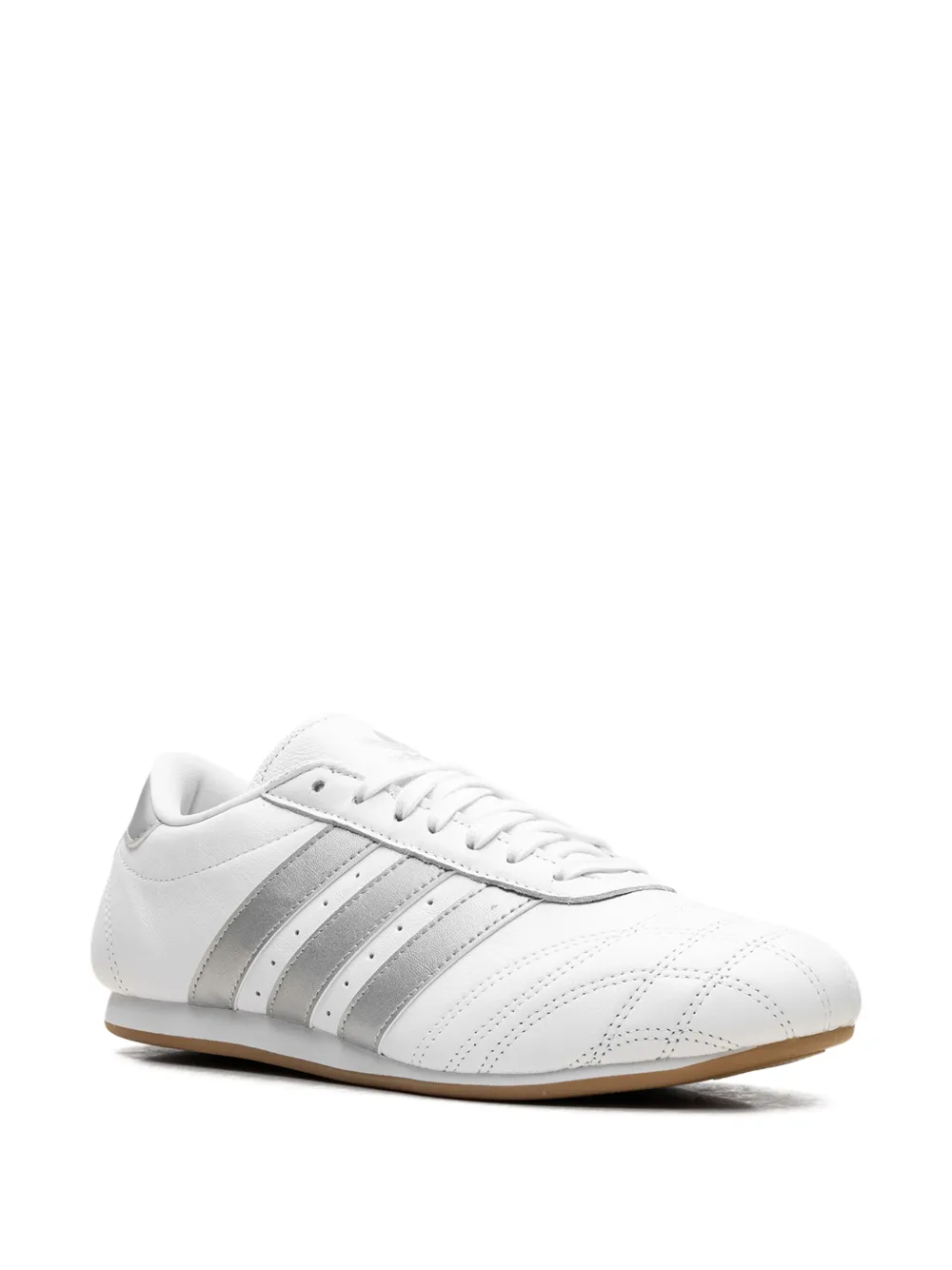 Кроссовки Taekwondo Cloud White/Silver Metallic/Gum adidas, белый — фото 2
